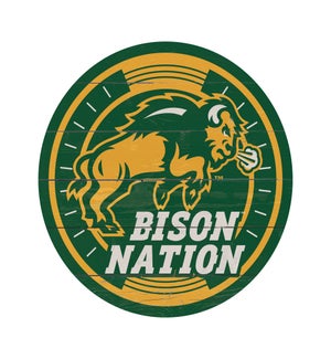 Team Spirit Logo North Dakota State University Circle